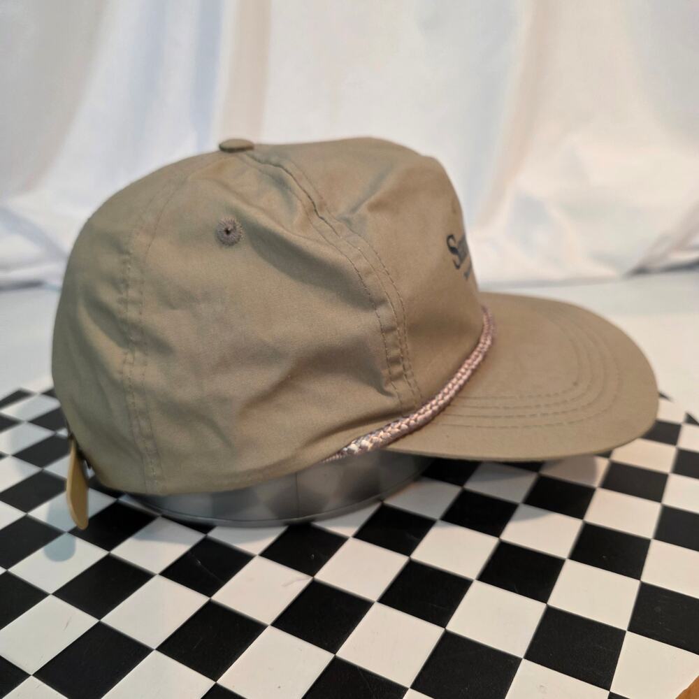 Vintage Sportcap Santa Anita The Great Race Place Rope Hat Khaki OSFA - Picture 5 of 7